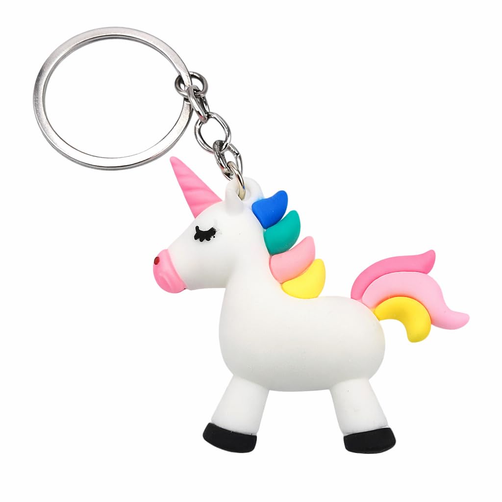 Magisches Einhorn PVC Schlüsselanhänger