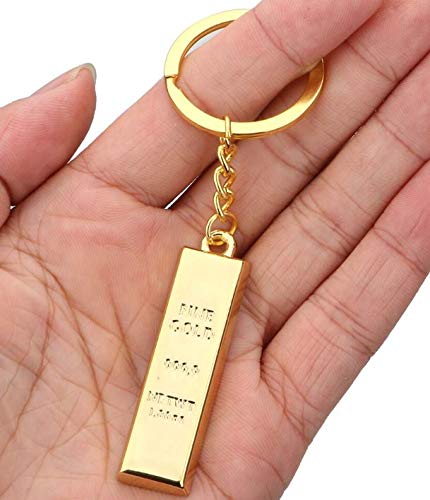 Lustiger Goldbarren Nachahme Ein Hauch von Luxus mit einem Augenzwinkern Schlüsselanhänger