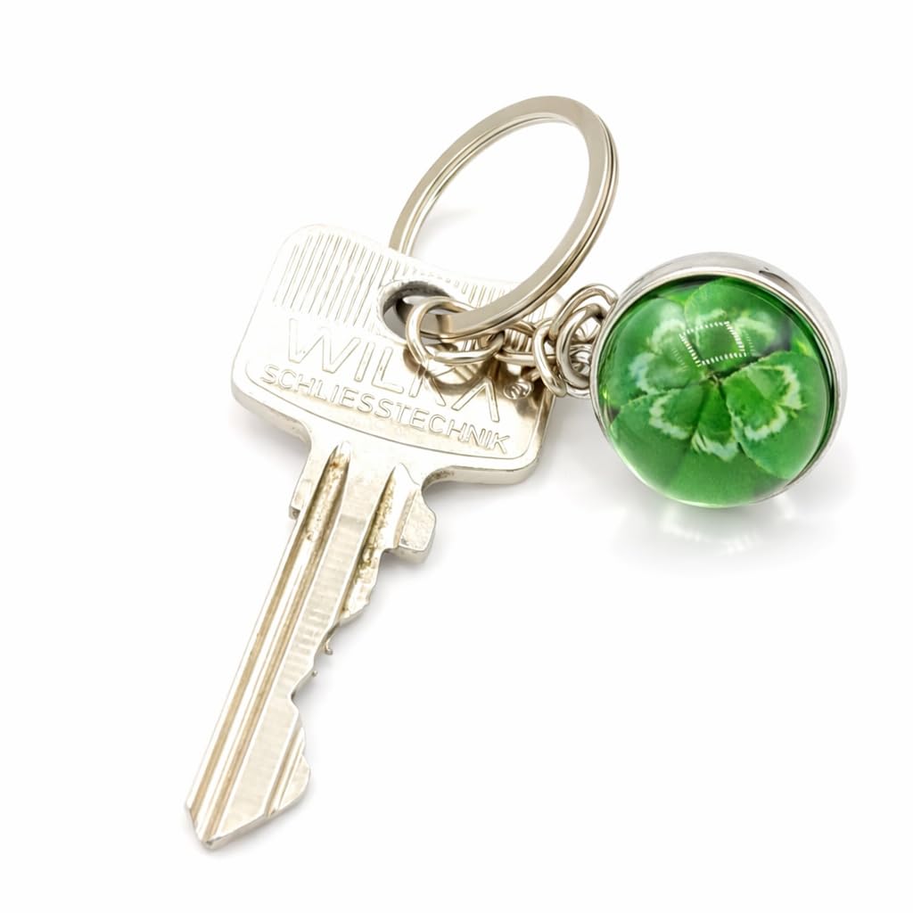 Irish Shamrock Glückspilz Schlüsselanhänger