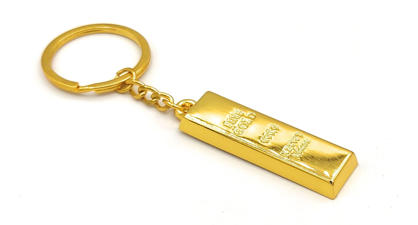 Lustiger Goldbarren Nachahme Ein Hauch von Luxus mit einem Augenzwinkern Schlüsselanhänger