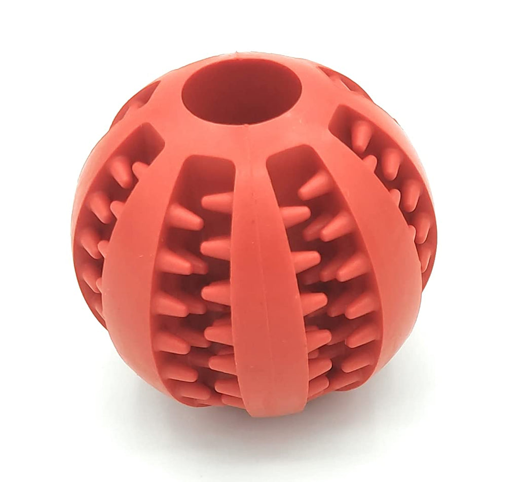 Hundeball mit Zahnpflege-Funktion