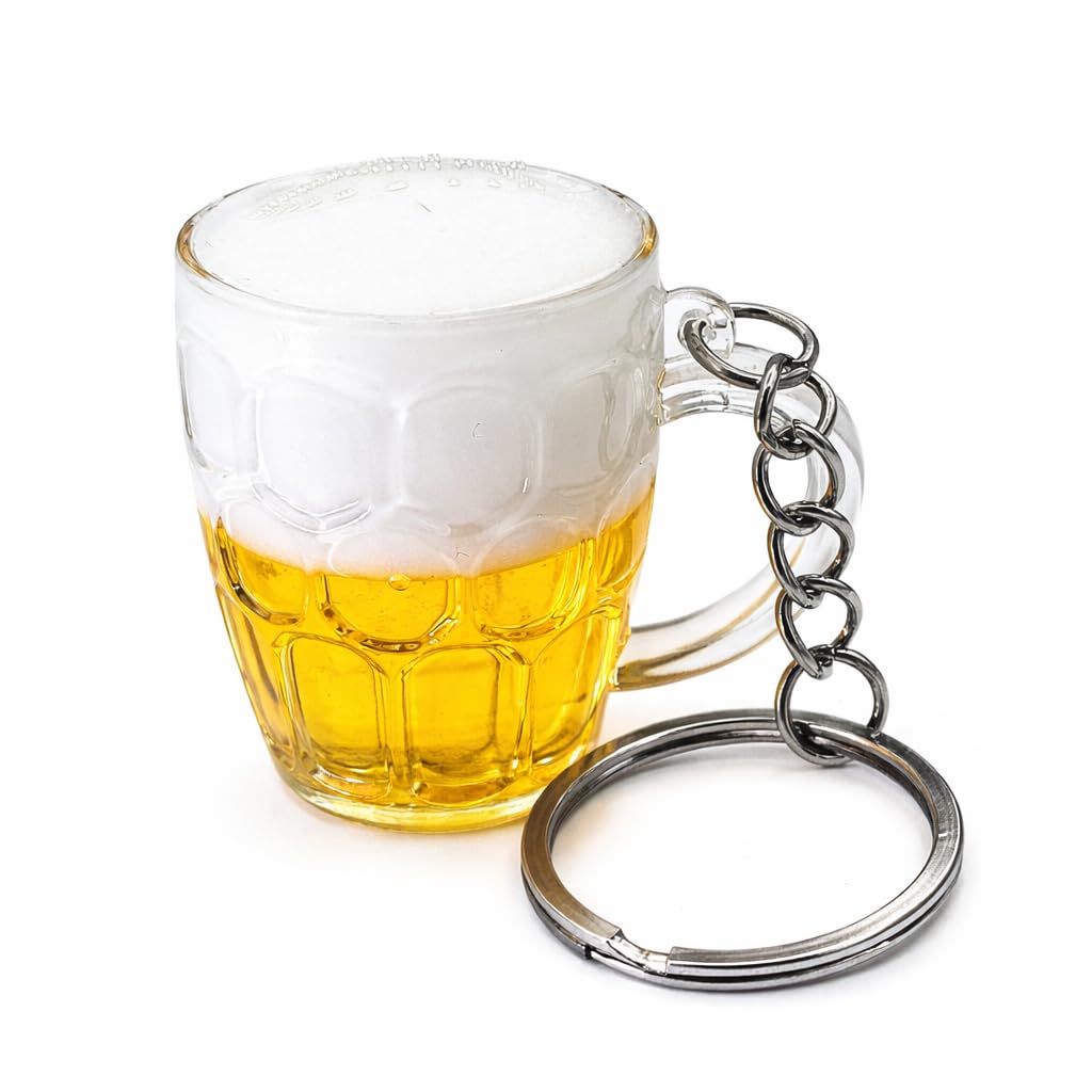 Oktoberfest für Erwachsene: Tradition mit einem Hauch von Eleganz Harz Schlüsselanhänger