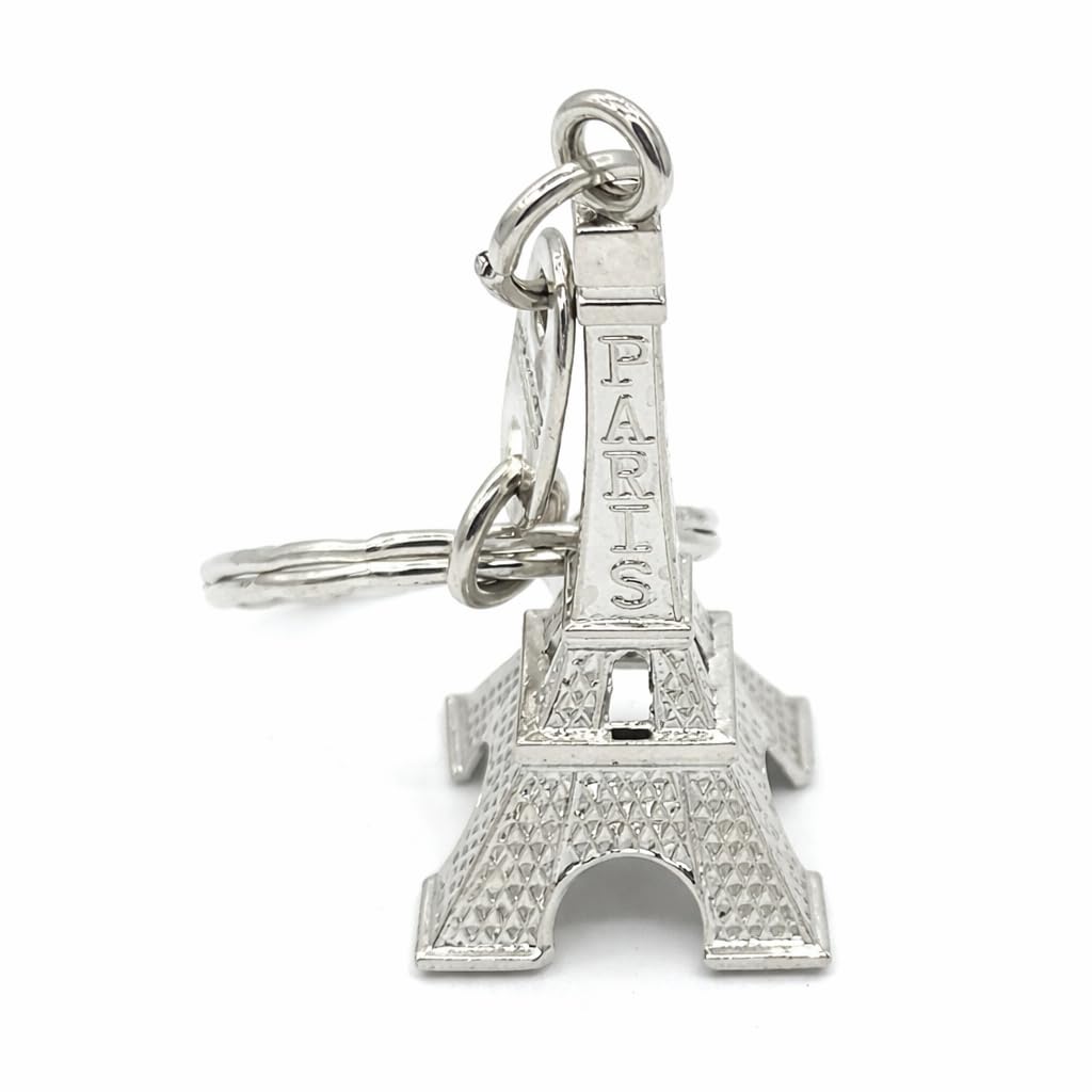 Eiffelturm-Paris Aluminium Schlüsselanhänger