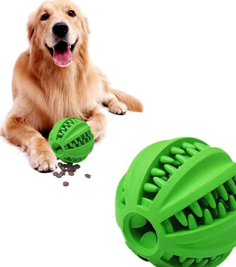 Hundeball mit Zahnpflege-Funktion