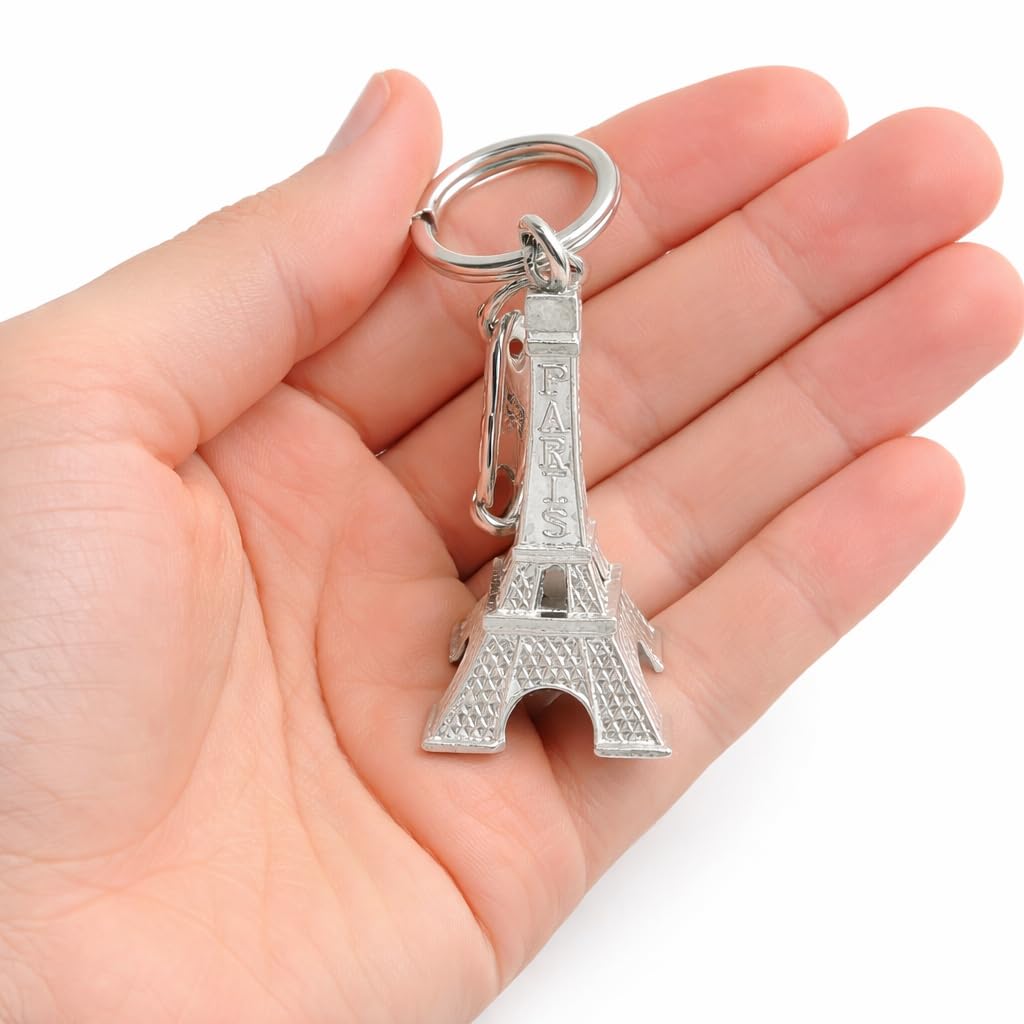 Eiffelturm-Paris Aluminium Schlüsselanhänger