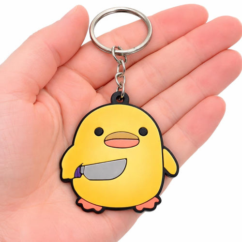 Boss Ente PVC Schlüsselanhänger