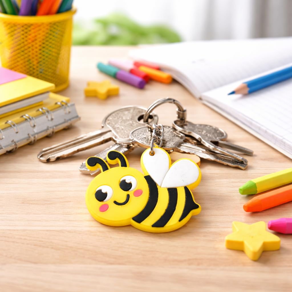 Buzzy Biene PVC Schlüsselanhänger