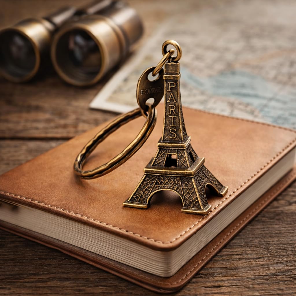 Eiffelturm Frankreich Paris Metall Schlüsselanhänger
