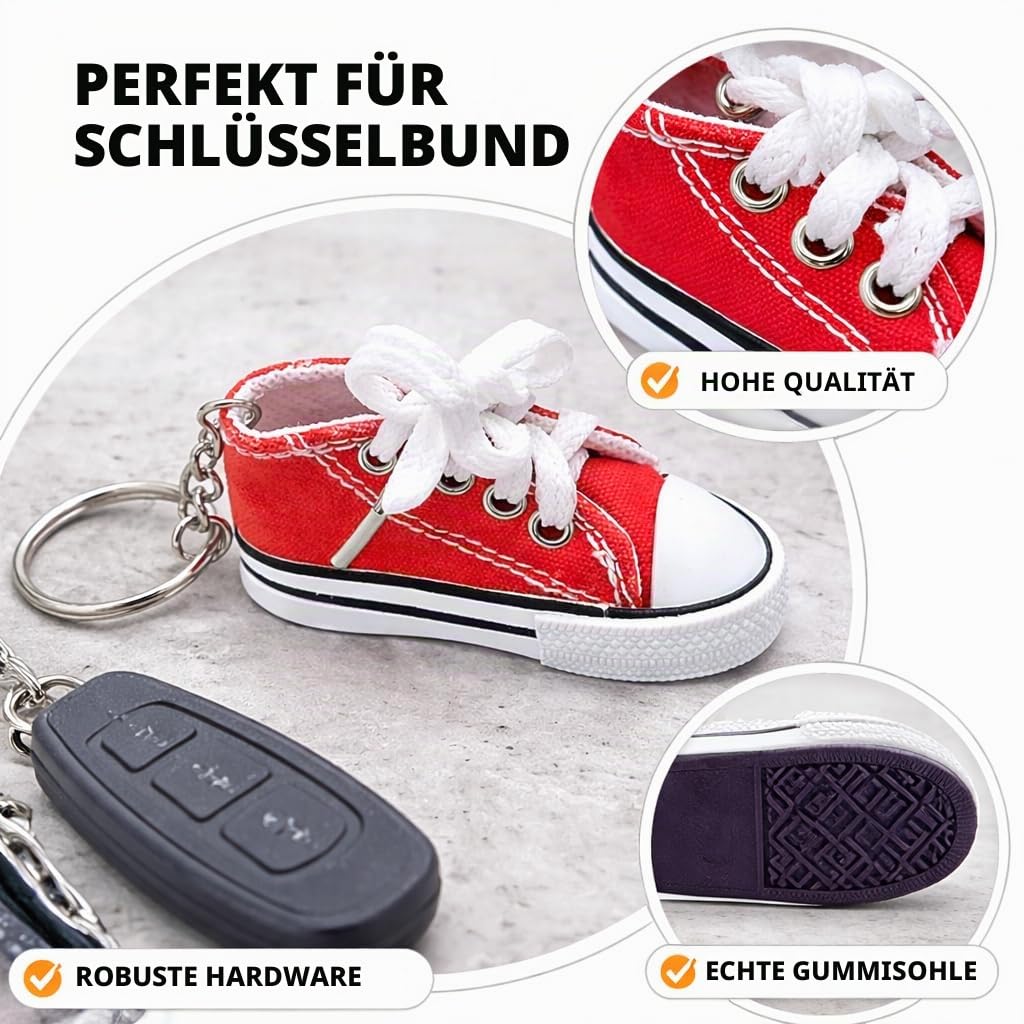 Lustiger Bubble Turnschuh Boot Schlüsselanhänger
