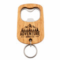 Holz Flaschenöffner Adventure Awaits