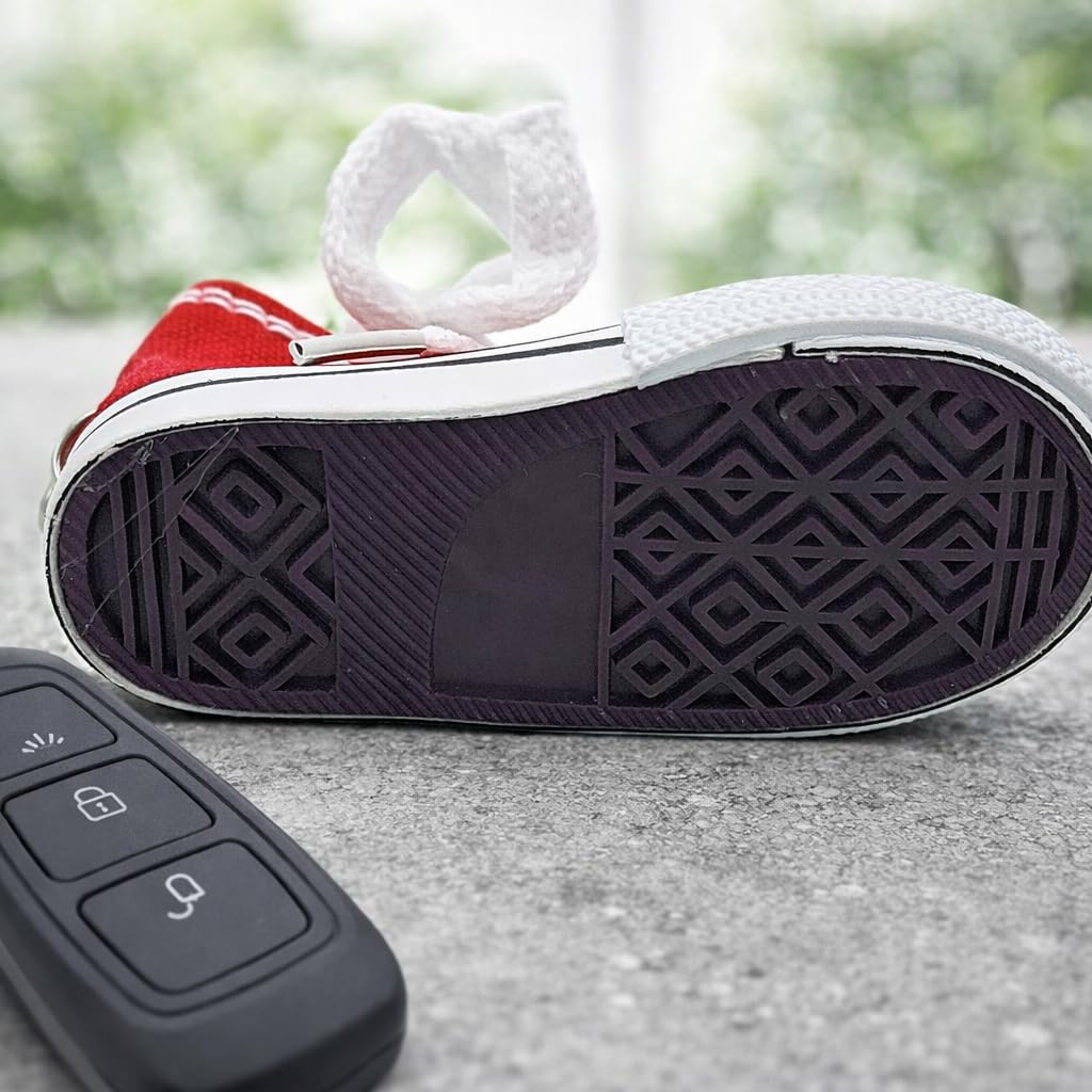Lustiger Bubble Turnschuh Boot Schlüsselanhänger