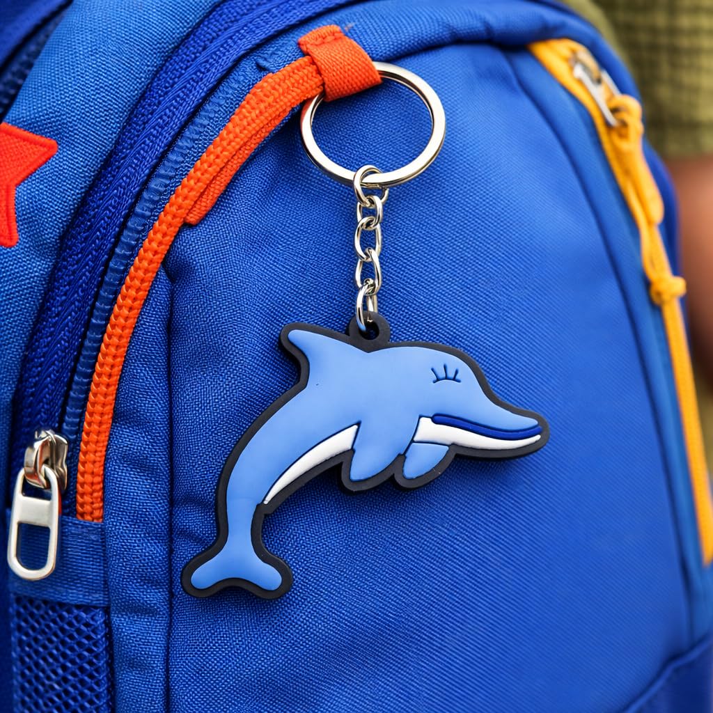 Happy Delfin Ein entzückender Begleiter für Schlüsselbundevon Mädchen und Jungs Schlüsselanhänger