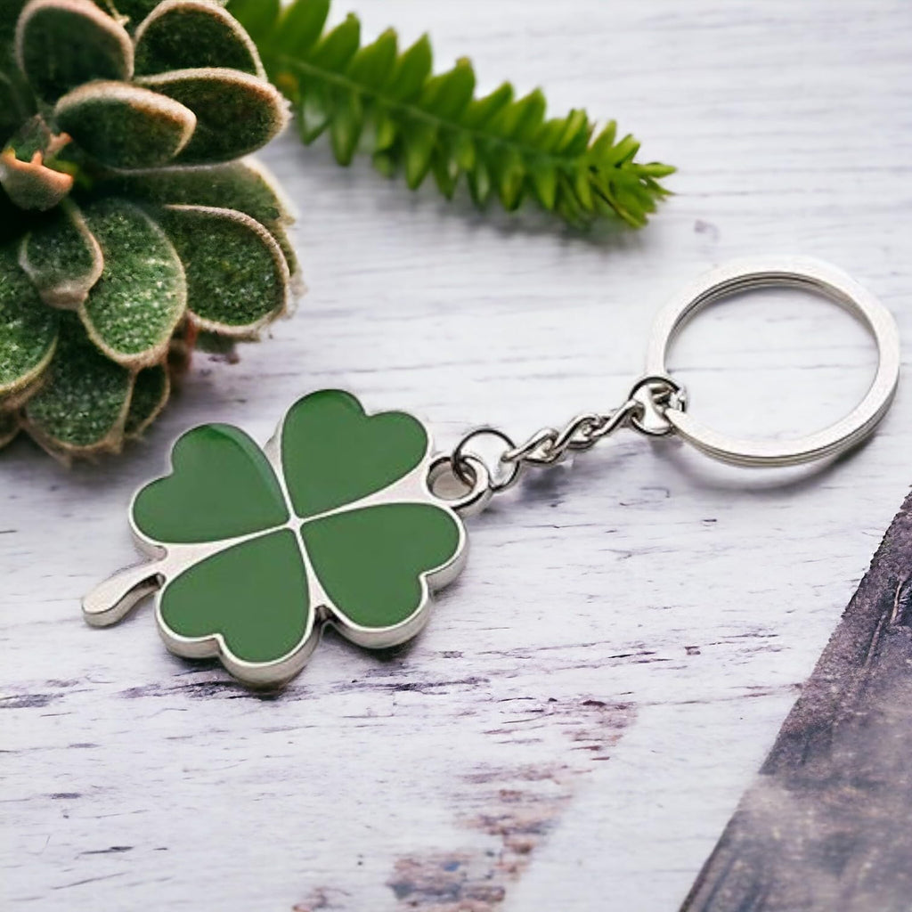 Luck of The Irish Glücksbringer Kleeblatt Schlüsselanhänger