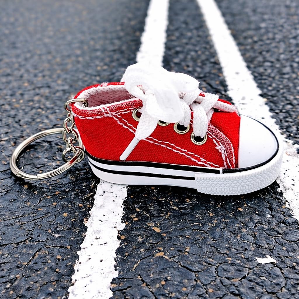 Lustiger Bubble Turnschuh Boot Schlüsselanhänger