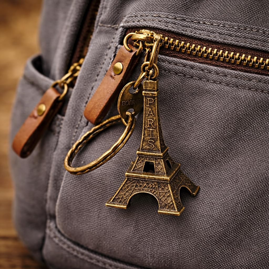 Eiffelturm Frankreich Paris Metall Schlüsselanhänger