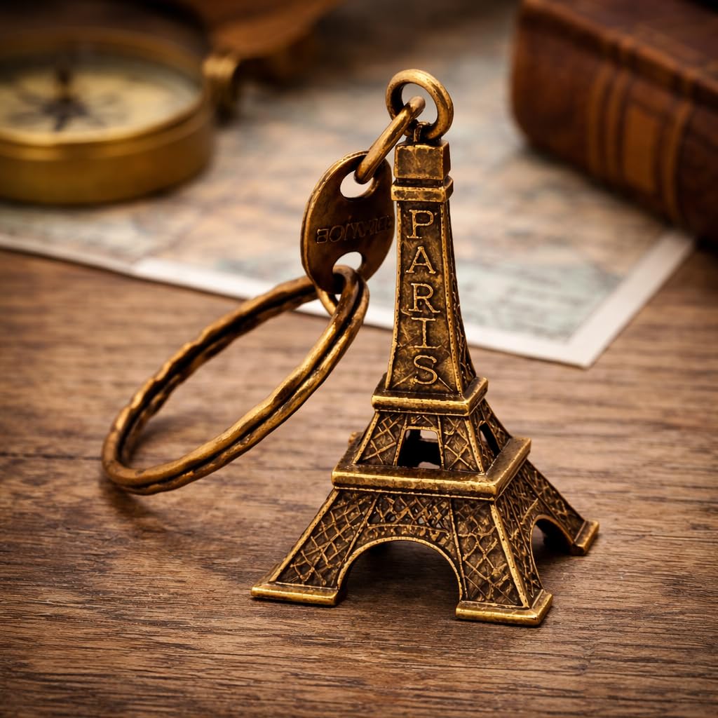 Eiffelturm Frankreich Paris Metall Schlüsselanhänger