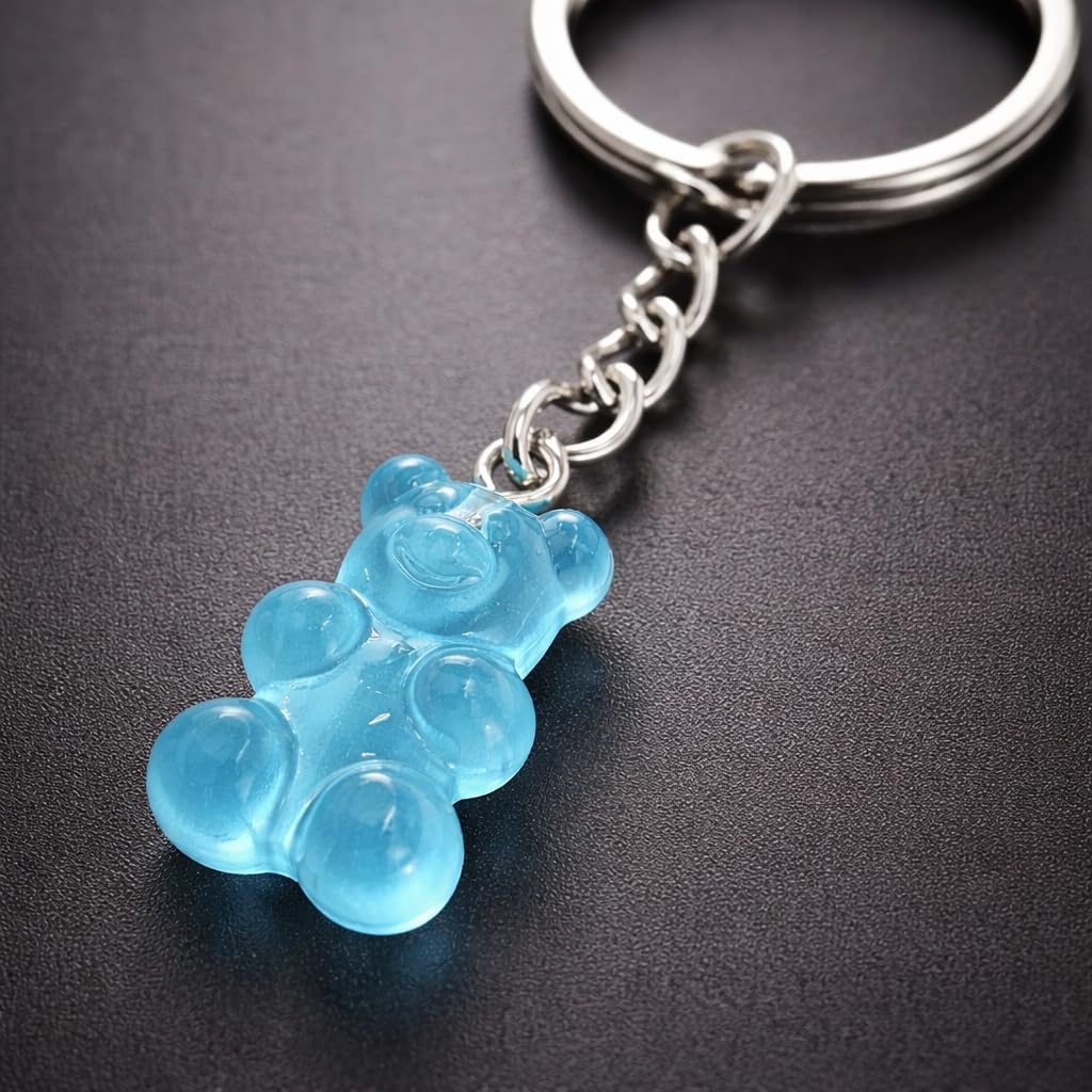 Lustiger Gummibärchen PVC/Harz Gummi Schlüsselanhänger