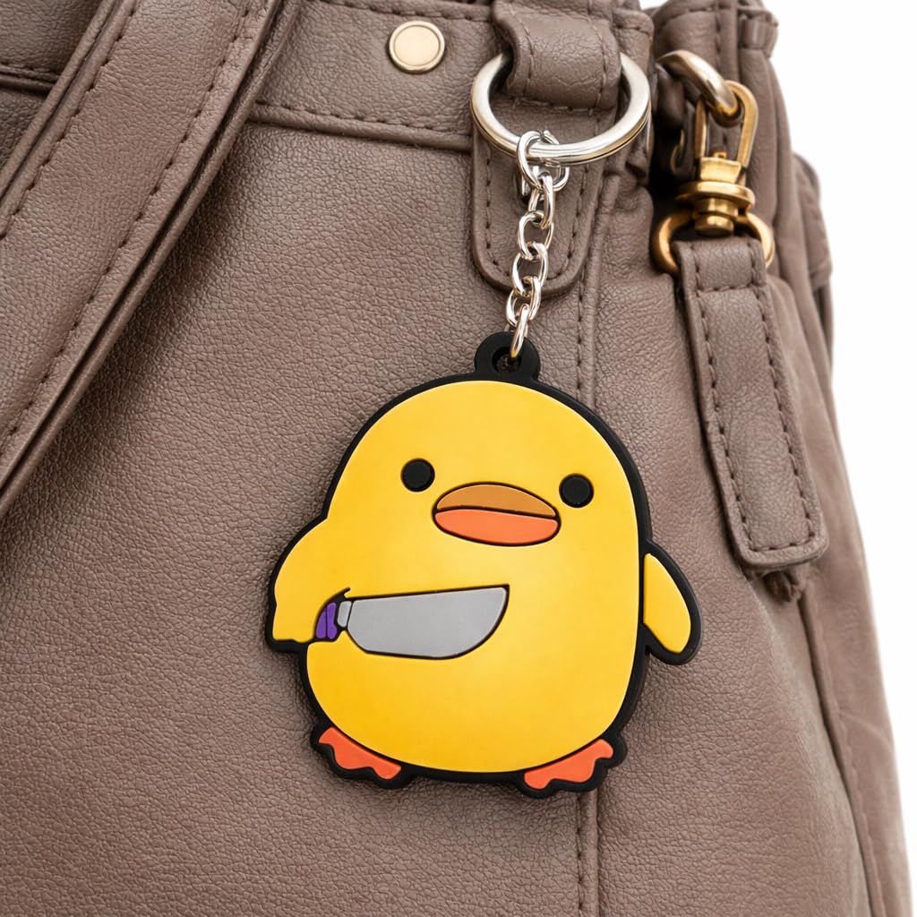 Boss Ente PVC Schlüsselanhänger