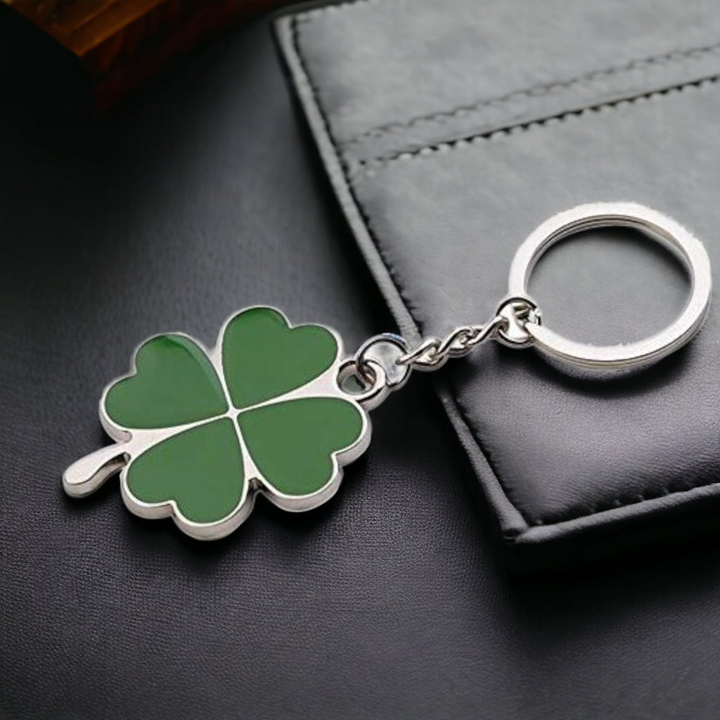 Luck of The Irish Glücksbringer Kleeblatt Schlüsselanhänger