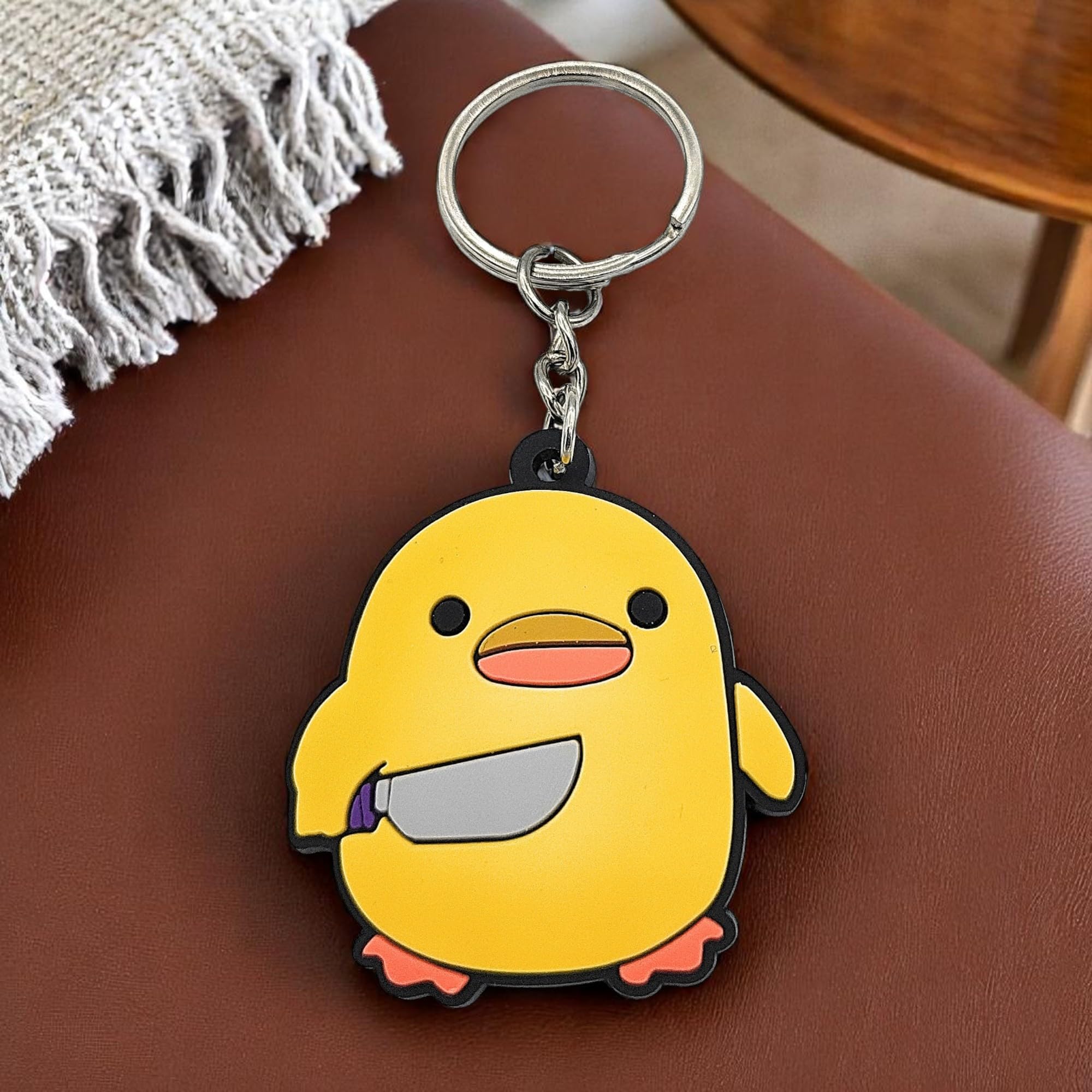 Boss Ente PVC Schlüsselanhänger