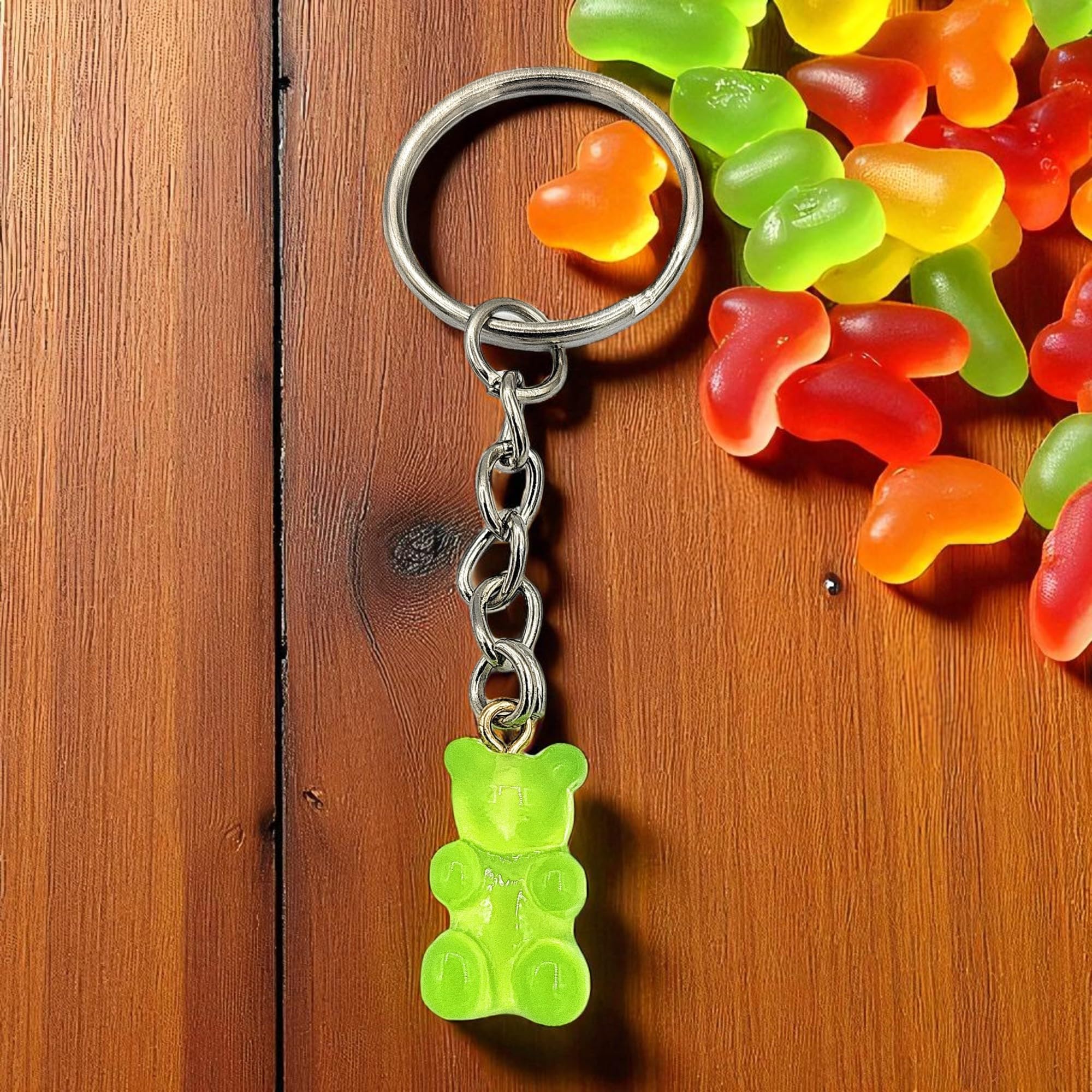Lustiger Gummibärchen Gummi Schlüsselanhänger